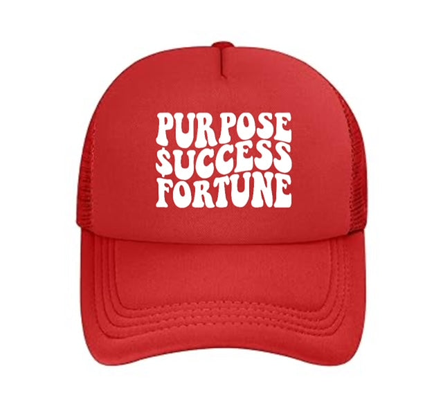 Purpose $uccess Fortune Trucker Hat