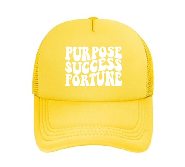 Purpose $uccess Fortune Trucker Hat